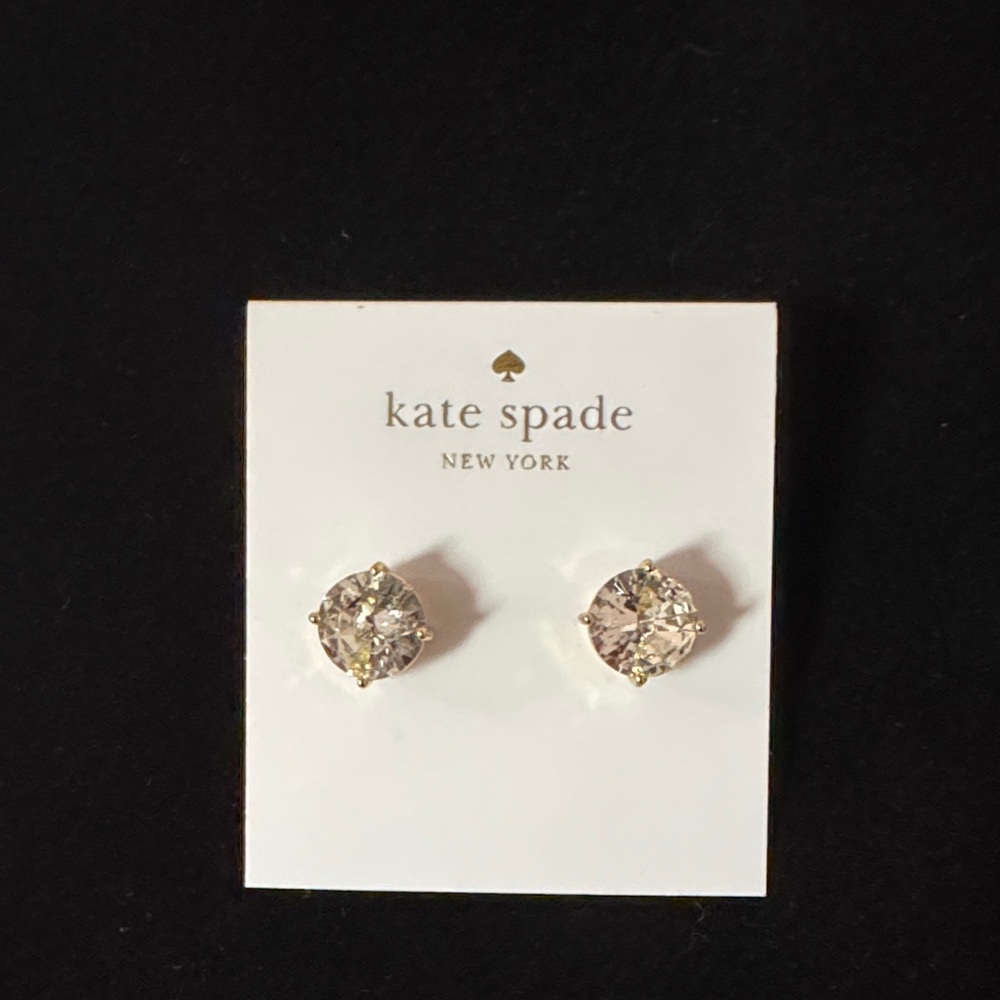 Kate Spade Sparkling Gold Earrings